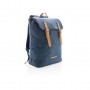 Canvas laptop backpack PVC free