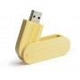 Reklaminis bambukinis USB atmintukas su logotipu "STALK"