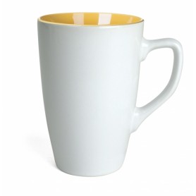 Keramikinis reklaminis puodelis su logotipu "QUEEN"