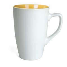 Keramikinis reklaminis puodelis su logotipu "QUEEN"