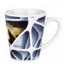 Klasikinis keramikinis puodelis su logotipu „ROCKET“