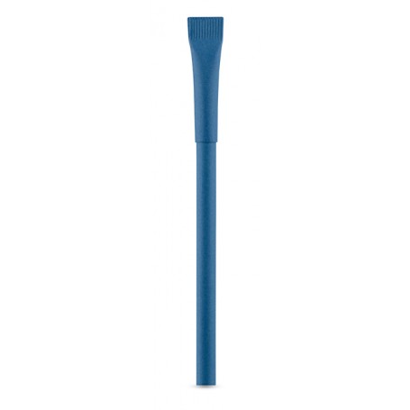 Mėlynas ekologiškas tušinukas su logotipu „ECO“