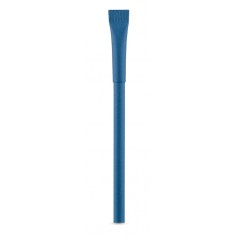 Mėlynas ekologiškas tušinukas su logotipu „ECO“