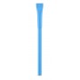 Šviesiai mėlynos spalvos ekologiškas tušinukas su logotipu „ECO“