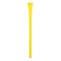 Geltonos spalvos ekologiškas tušinukas su logotipu „ECO“
