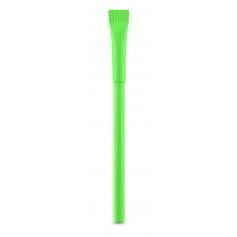 Žalios spalvos ekologiškas tušinukas su logotipu „ECO“