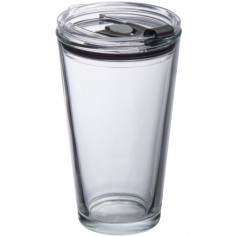 Stiklinis puodelis su Jūsų norima spauda „BROKE“