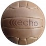 Retro futbolo kamuolys su Jūsų logotipu „BACK“
