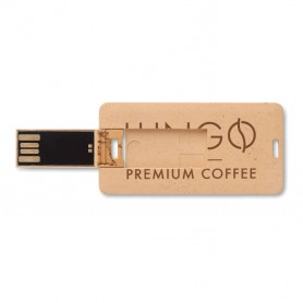 Nedidelė personalizuota USB atmintinė FLAT