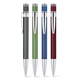 Elegantiškas aliuminis rašiklis su spauda CLORMA