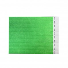 Žalios spalvos popierinės apyrankės