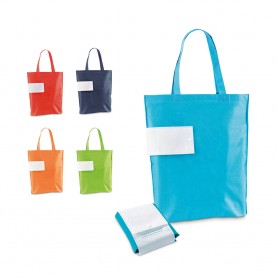 Reklamniniai neaustiniai spalvoti sulankstomi maišeliai 80g/m2