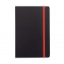 Deluxe hardcover A5 notebook with coloured side