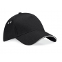Reklaminės 5P beisbolo kepurėlės su spalvos dėtalėmis "SANDWICH PEAK"