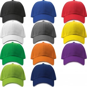 Reklaminės 6 segmentų beisbolo kepurėlės su logotipu "FRANC"