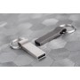 Reklaminiai 16 GB USB atmintukai su logotipu "Metal"