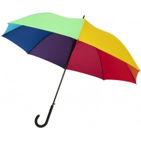 Reklaminiai spalvoti skėčiai su logotipo spauda "MANY"