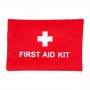 Reklaminiai pirmosios pagalbos rinkiniai su logotipu "RED"