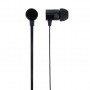 Flat wire earbuds with mic