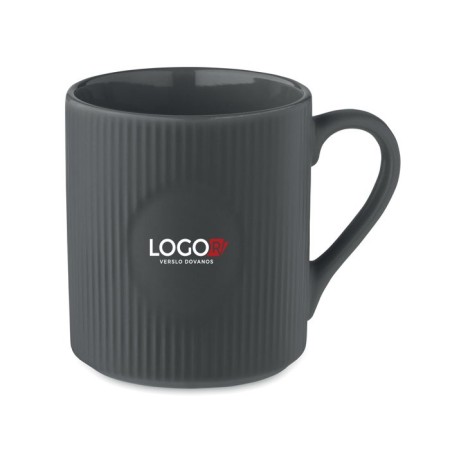Keramikinis puodelis su logotipu RIBMUG, 340 ml