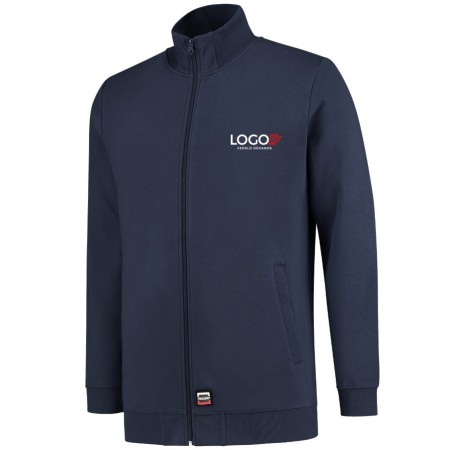 Unisex džemperis su užtrauktuku ir Jūsų logo SWEAT