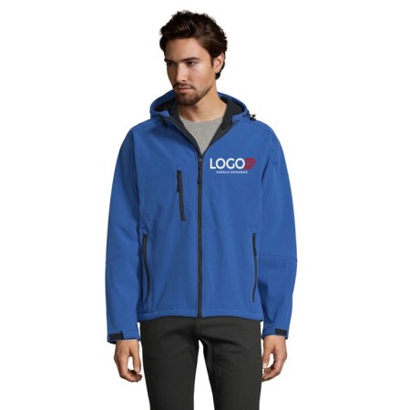 Vyriška softshell striukė su logotipu REPLAY