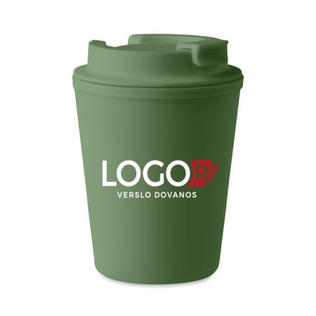 Puodelis išsinešimui su Jūsų logotipu TRIDUS, 300 ml