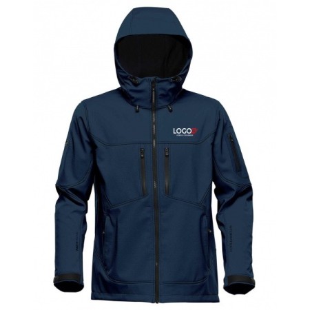 Vyriška softshell striukė dekoruota norima spauda EPSILON