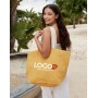 Paplūdimio krepšys iš džuto dekoruotas Jūsų logotipu BEACH BAG