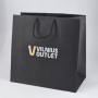 Popieriniai maišeliai su virveline rankena dekoruoti Jūsų logotipu