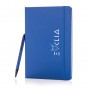 Standard hardcover A5 notebook with stylus pen