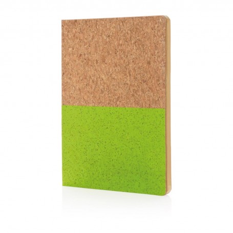 Eco cork notebook